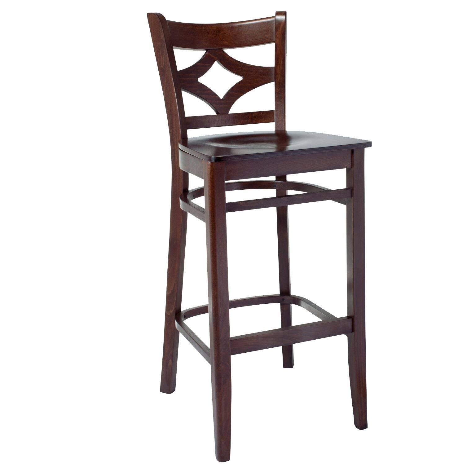 White Vertical Counter Stool G2026