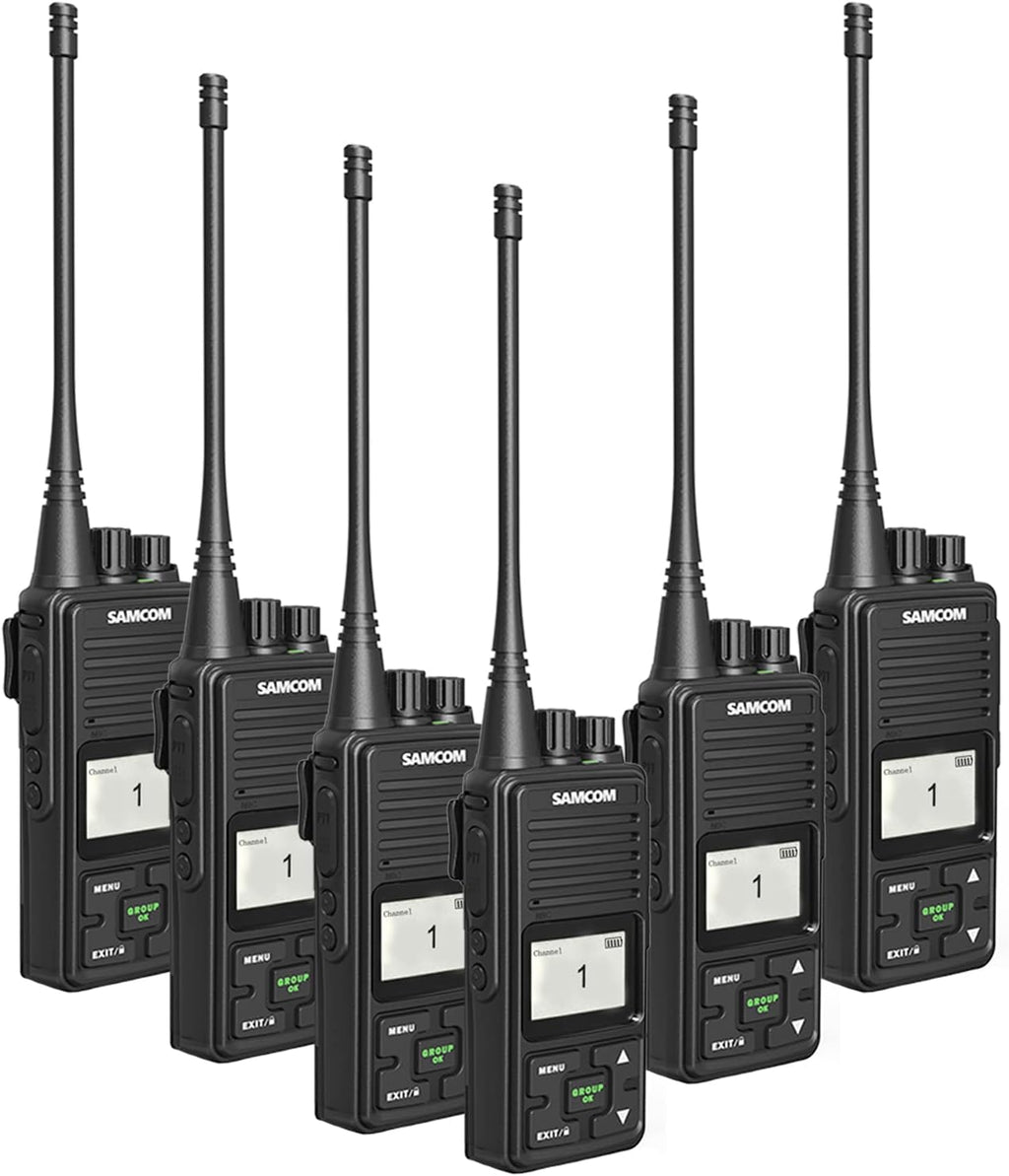 2 Pack 3000mAh UHF Walkie Talkie S5720