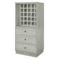 Antique White Bar Cabinet B755636
