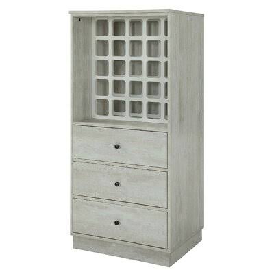 Antique White Bar Cabinet B755636