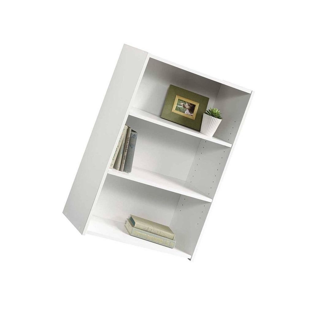 3-Shelf Bookcase, Soft White Finish X79062