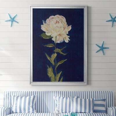 Silver Framed Canvas J24867
