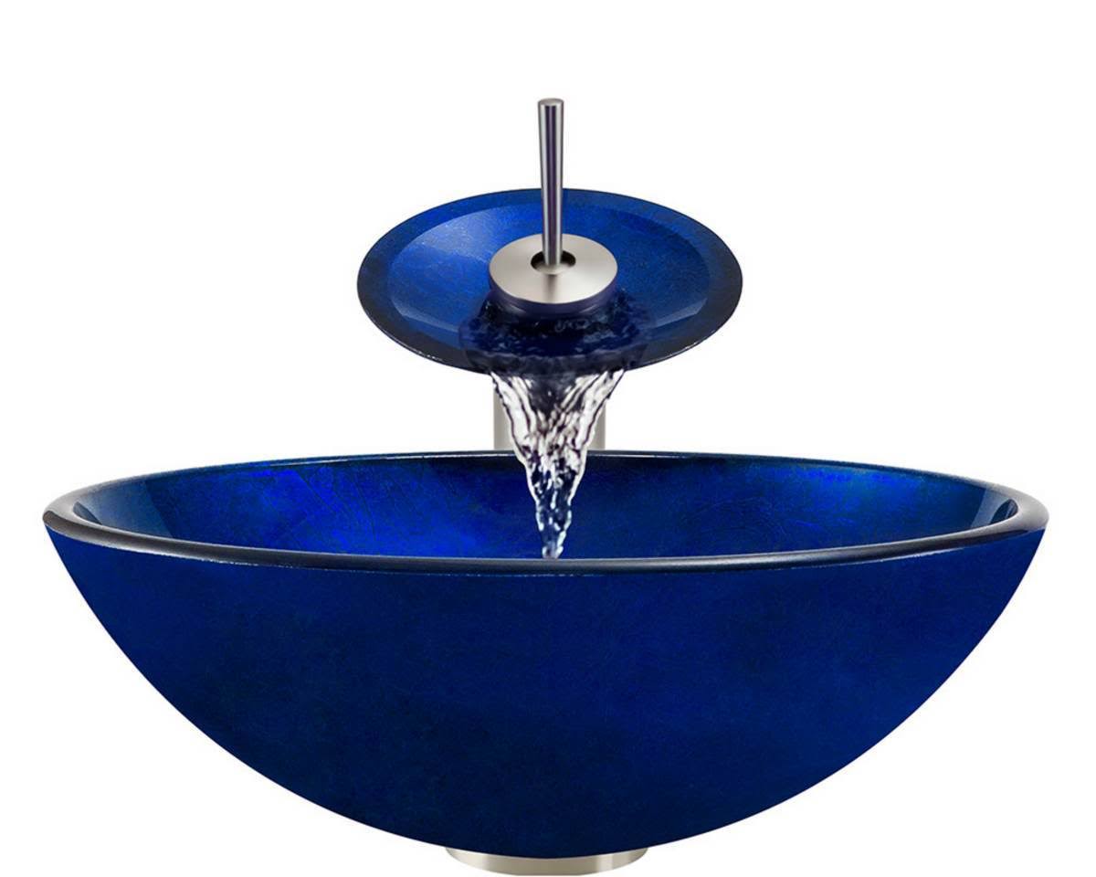 Bathroom Waterfall Faucet Ensemble O748637