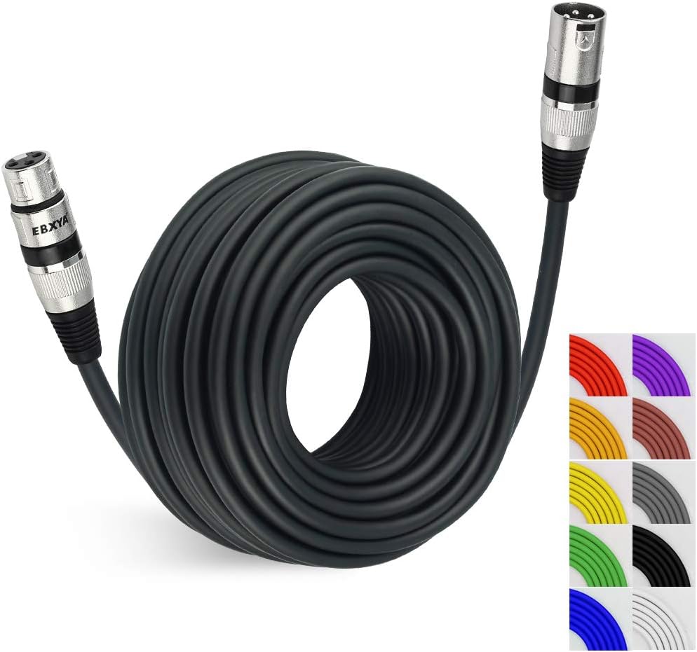 50 Ft 4 Pack XLR Microphone Cable A673