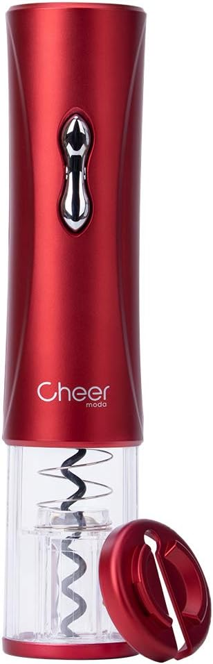 Rechargeable Wine Bottle Opener Corkscrew with Foil Cutter, Pack of 2 W318337