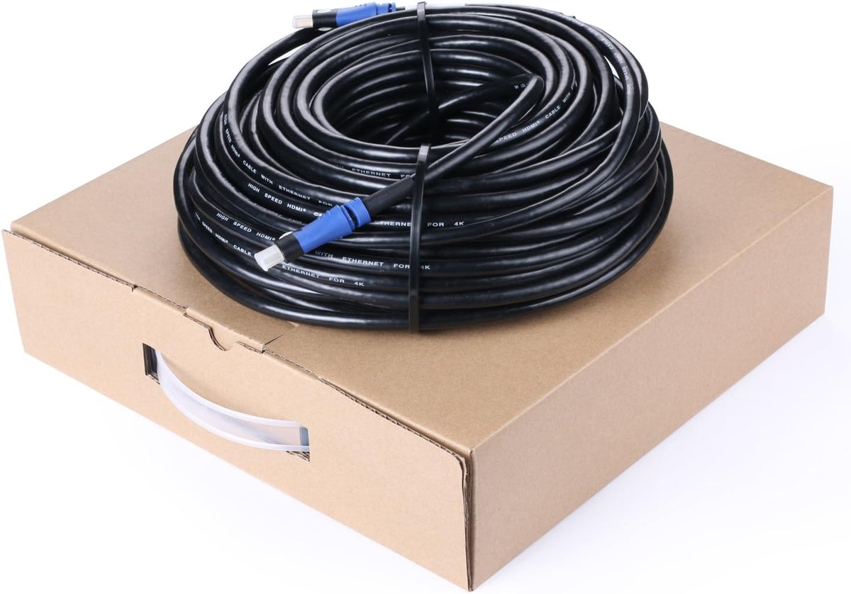HDMI Cable 75Feet with Built-in Signal Booster CL3 Rated X740191