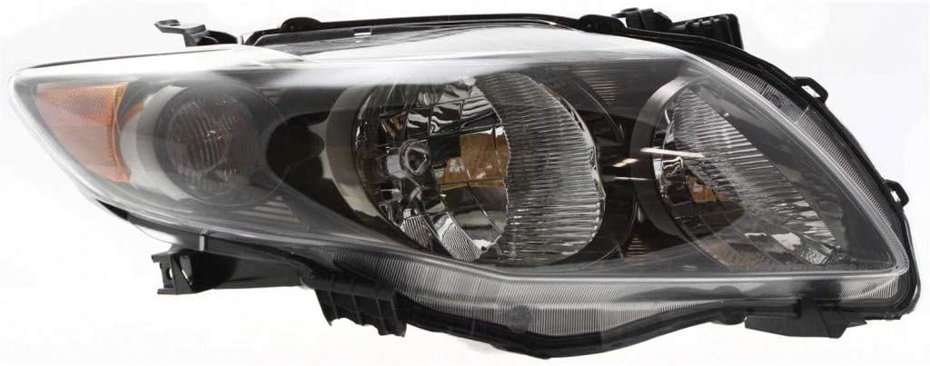 Driver Side Headlight for Toyota Corolla 2009 2010 O58728