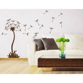 Pink 31in x 60in Floral Wall Decal T57397