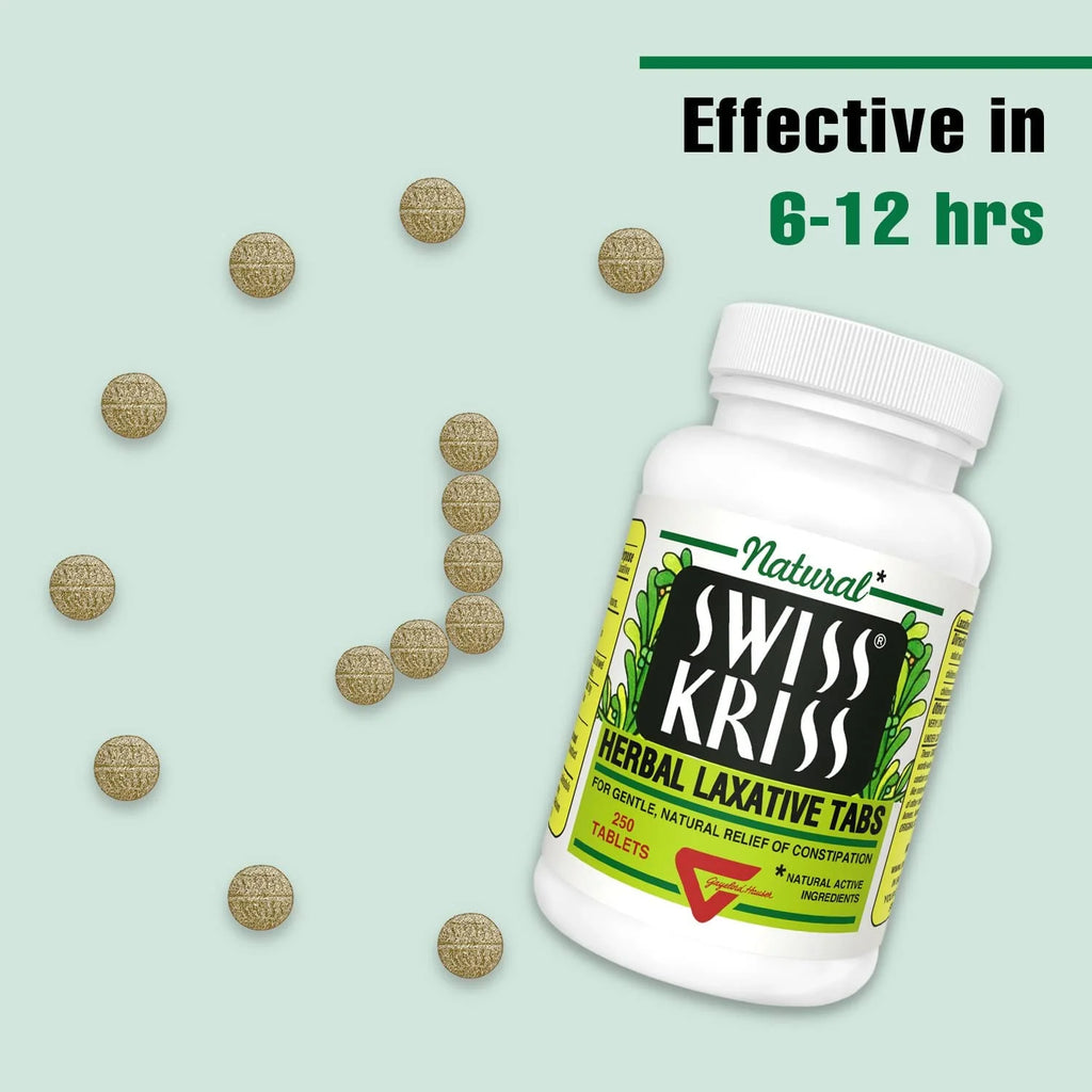 Herbal Laxative Tablets 250 ea (Pack of 4) S73782