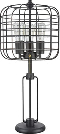 Sand Black Metal Table Lamp I411671