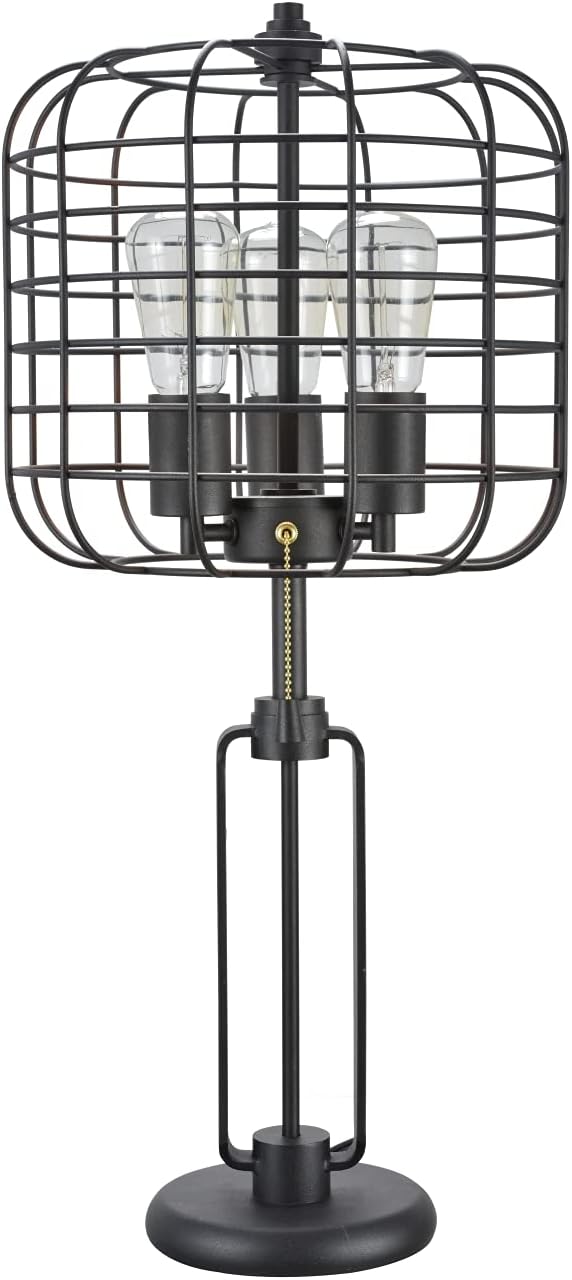 Sand Black Metal Table Lamp I411671