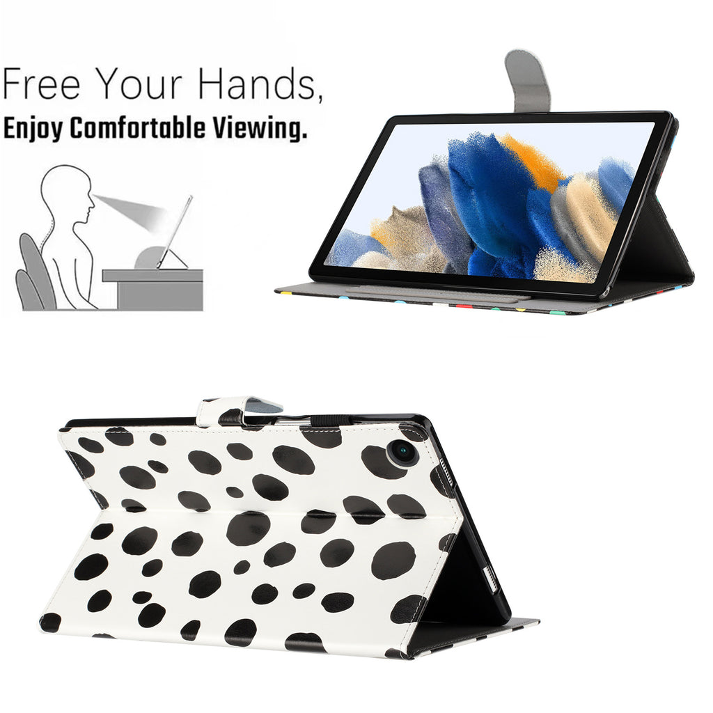 White PU Leather Tablet Case for Samsung Galaxy Tab A8 10.5 L153656