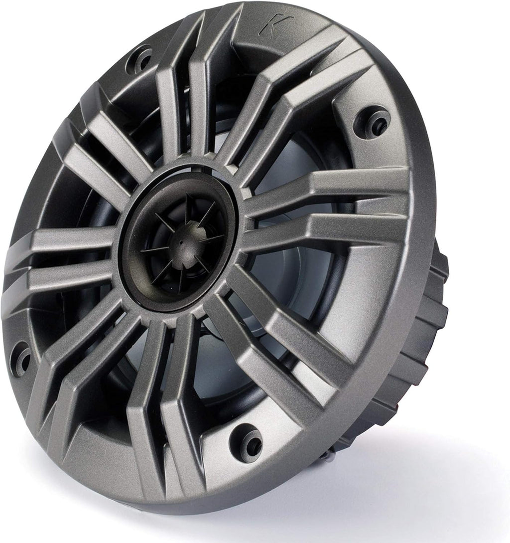 Black Mini Wake Tower Marine Enclosures Loaded 4" KM Speakers (2 ohm) U636615