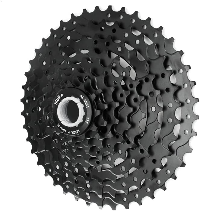 8/9/10/11/12 Speed Bike Cassette 11-40T/11-42T/11-46T/11-50T All Black Pack of 2 W832787