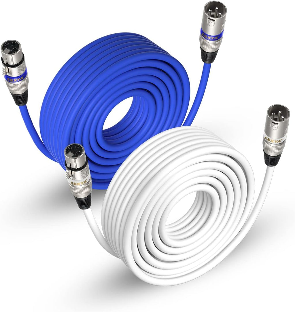 50 Ft 4 Pack XLR Microphone Cable A673