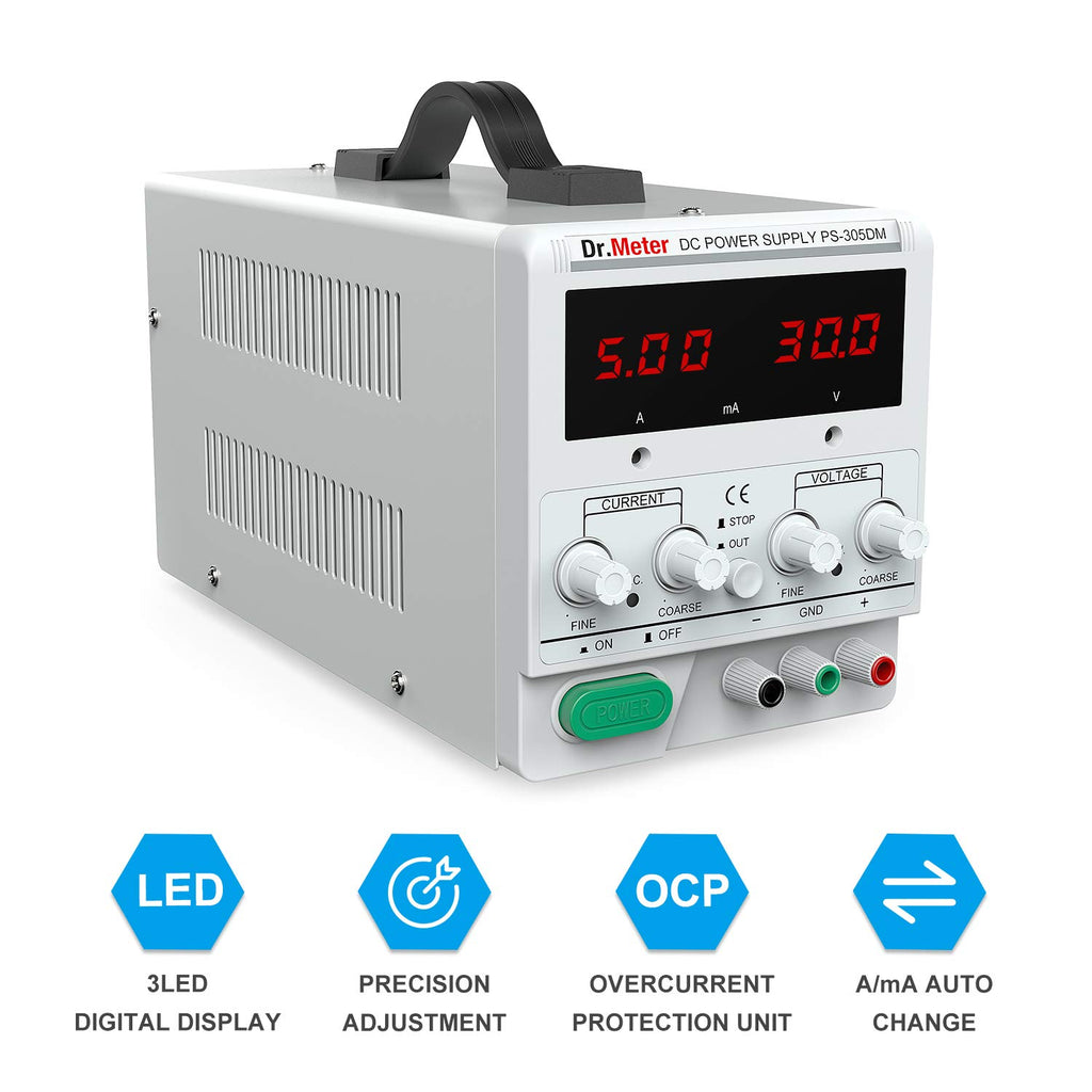 Adjustable Switching Regulated DC Bench Power Supply U713925
