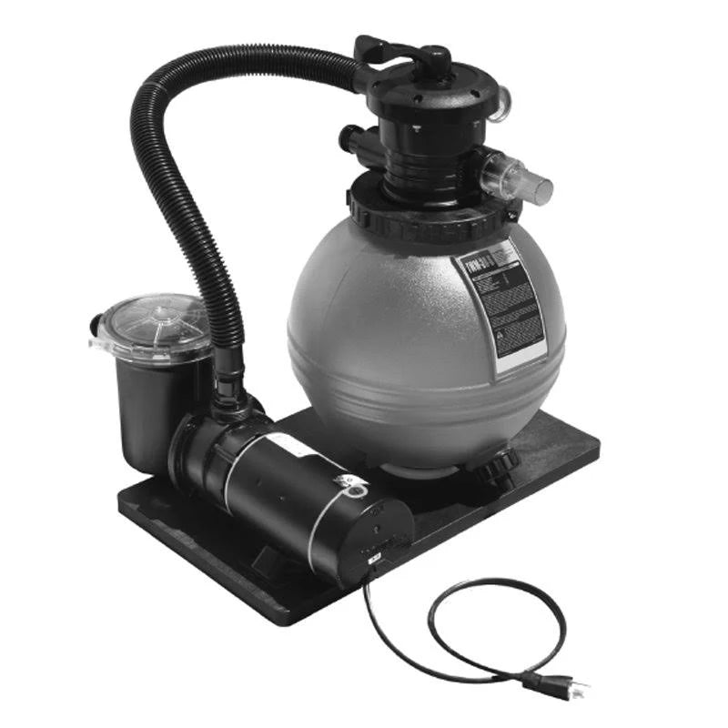 Above Ground Sand Filter System with Trap L8276