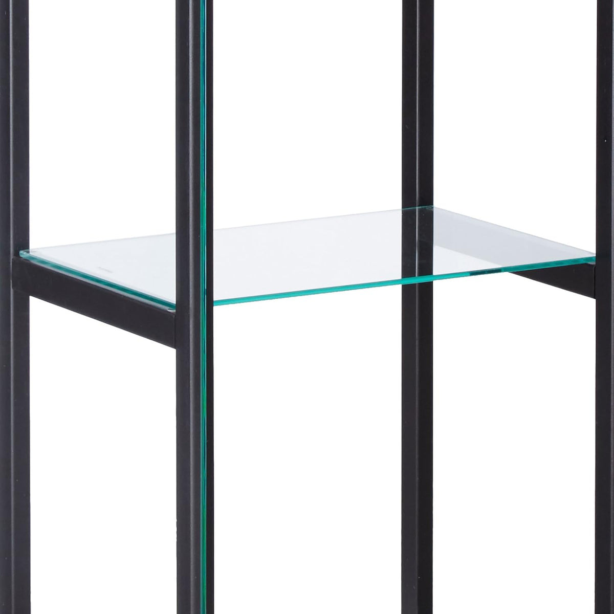 Black Glass Curio Cabinet F65588