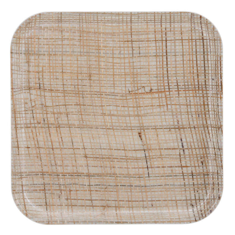 Rattan 13 inch Square Fiberglass Camtray D502814