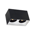 Matte Black LED Flush Mount V9652