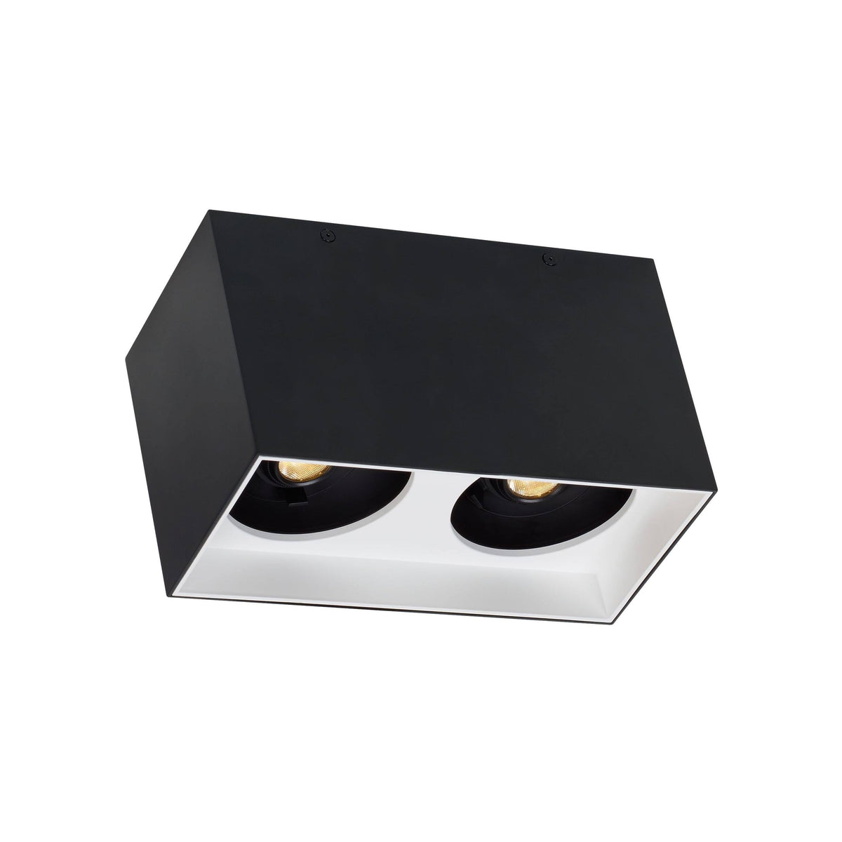 Matte Black LED Flush Mount V9652