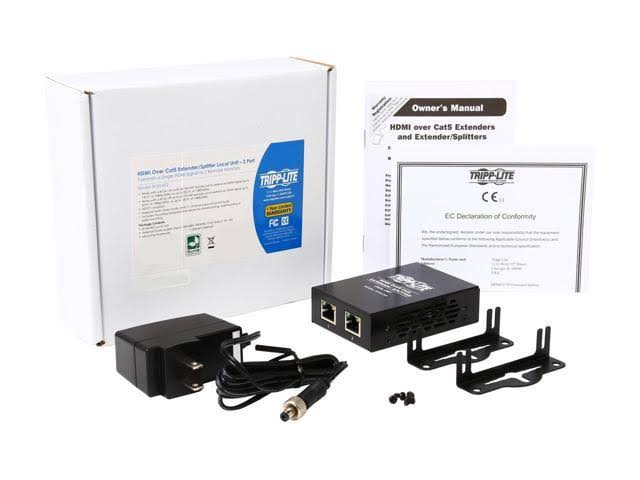 HDMI Over Cat5 Extender Splitter 2-Port M156