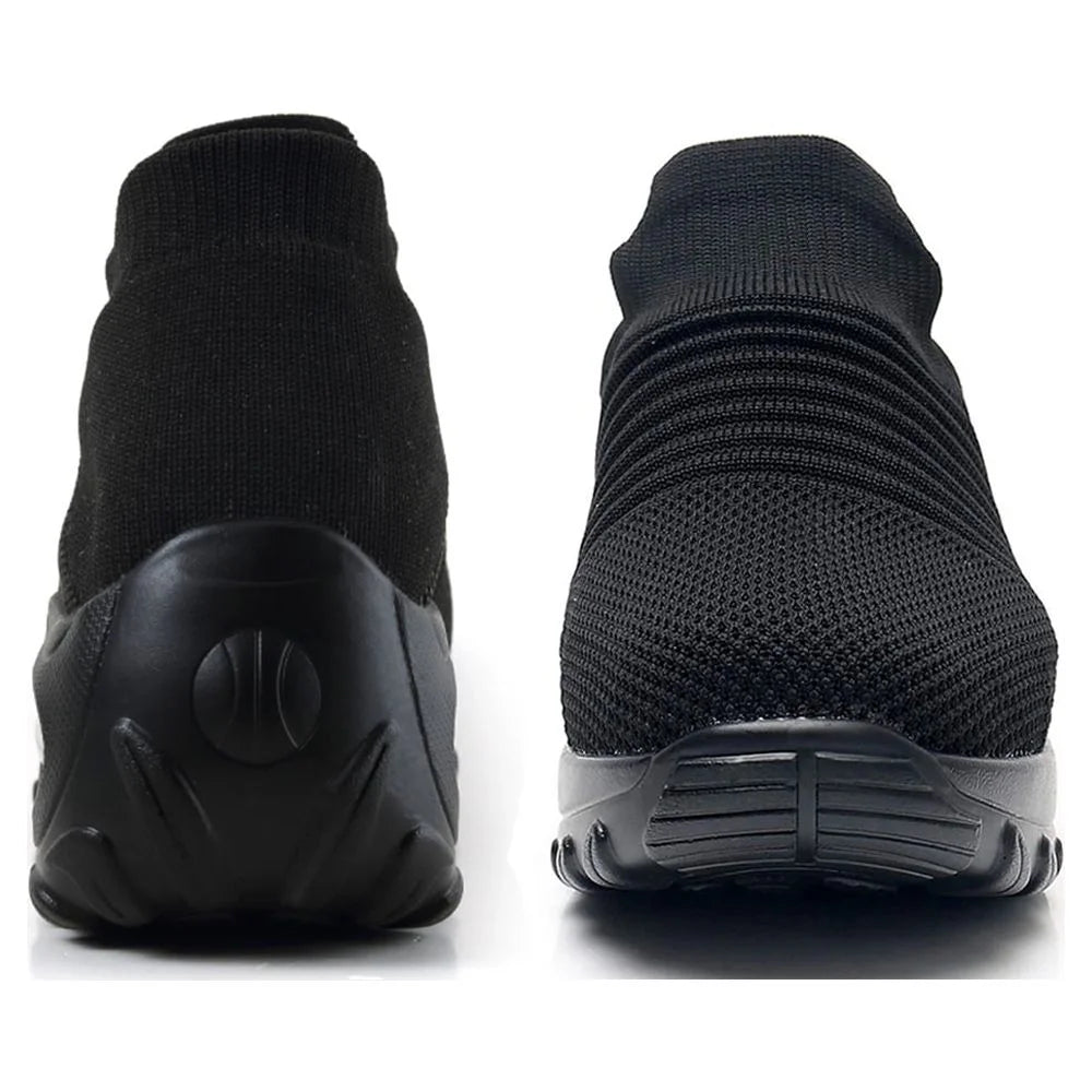 Mesh Slip On Walking Shoes O369123
