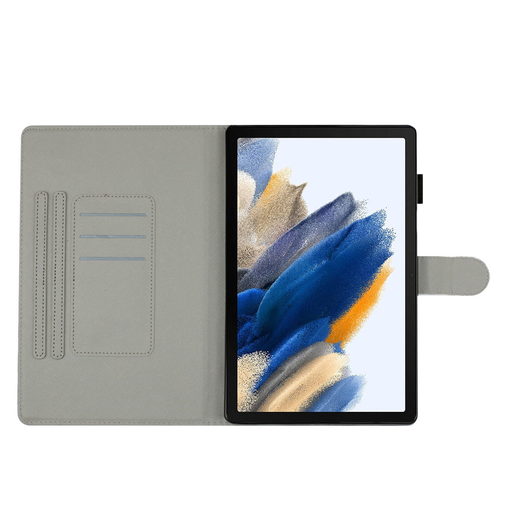 White PU Leather Tablet Case for Samsung Galaxy Tab A8 10.5 L153656