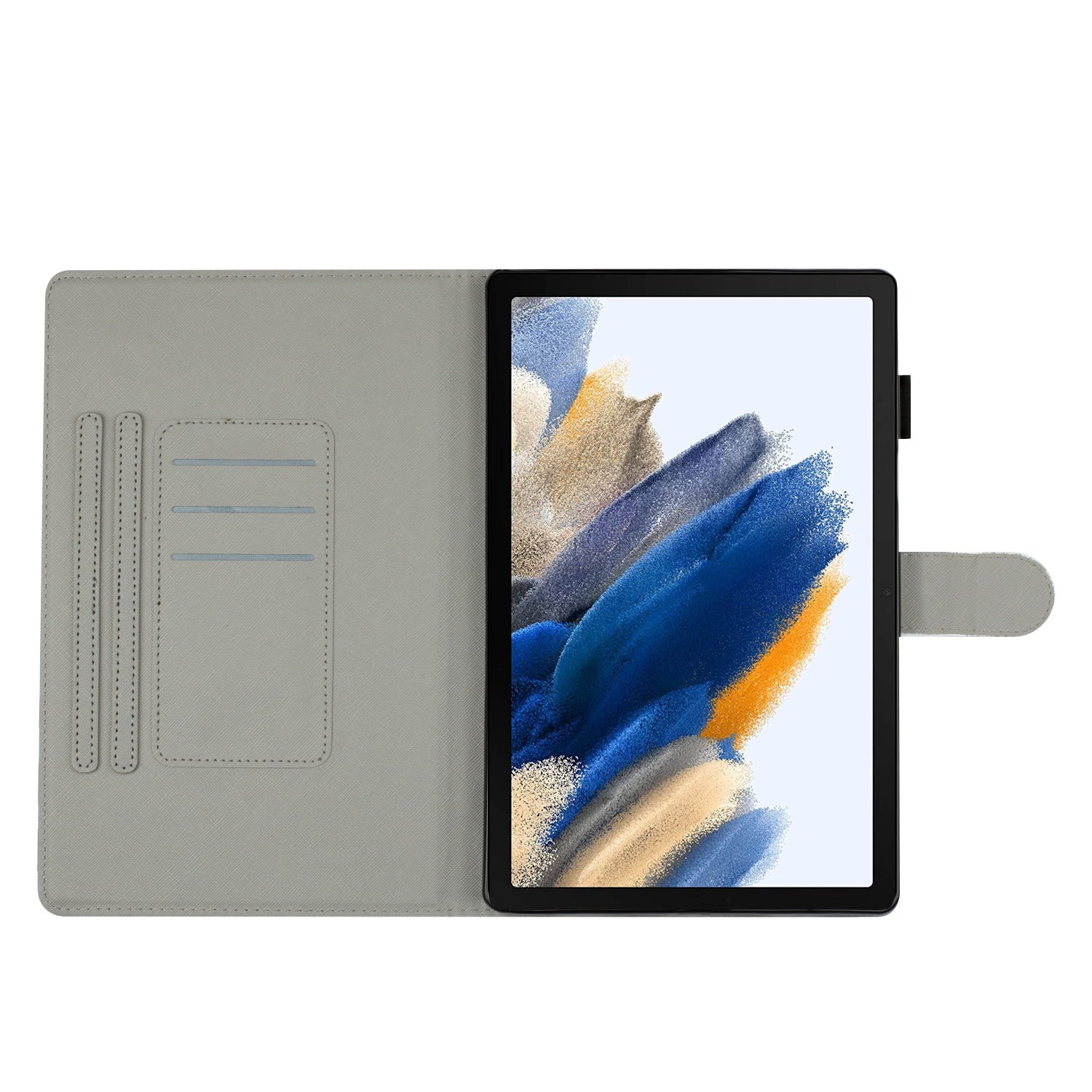 White PU Leather Tablet Case for Samsung Galaxy Tab A8 10.5 L153656
