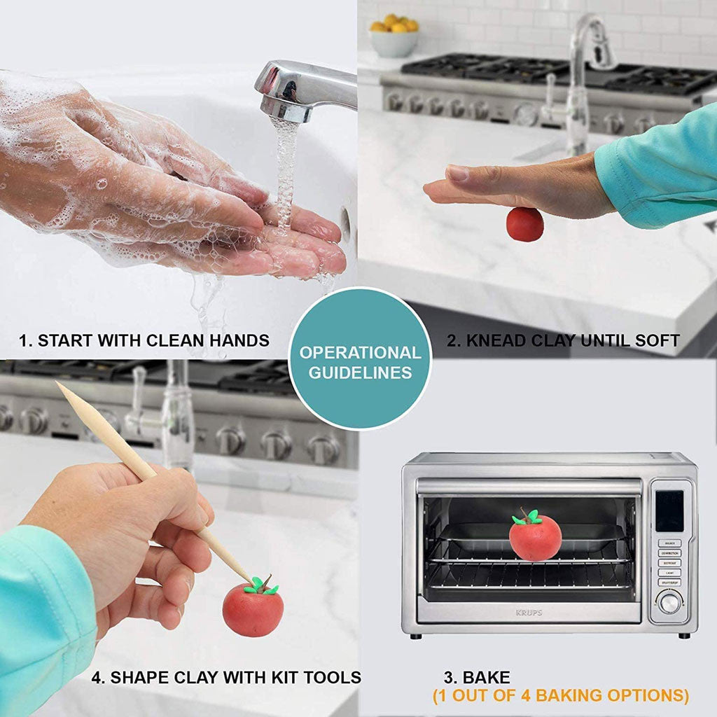 24 Color Baking Molding Toys With Accessories S391