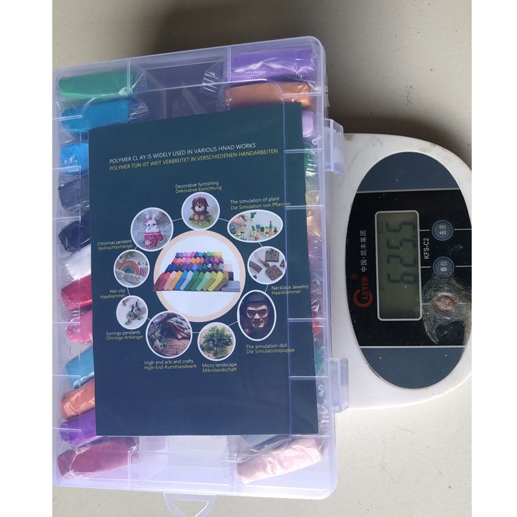 24 Color Baking Molding Toys With Accessories S391