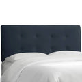 Navy Velvet California King Headboard F54711