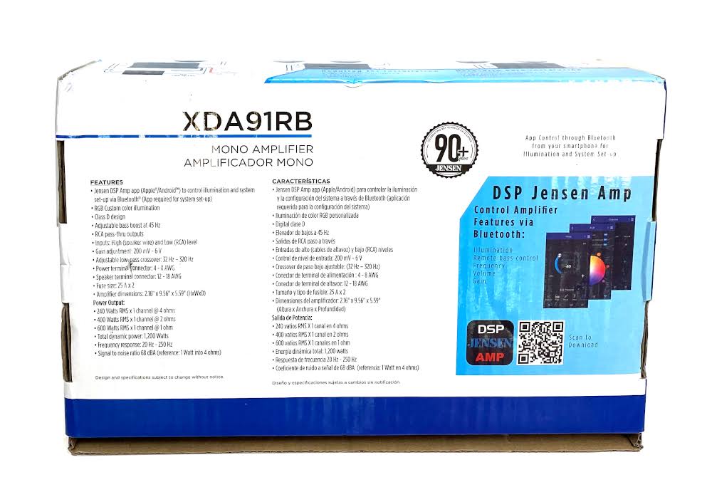 1200W Mono Block Car Amplifier B4937