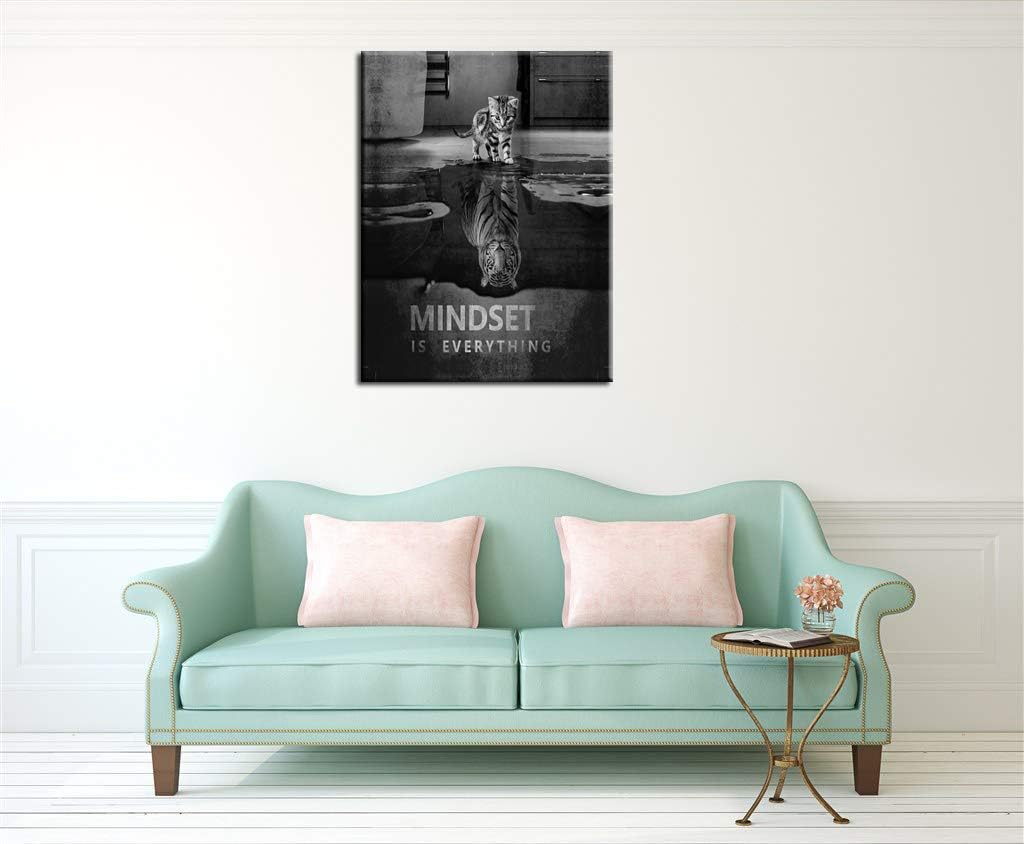 Abstract Posters Success Circle Inspirational Canvas Print Framed Picture Painting 24x32 T845