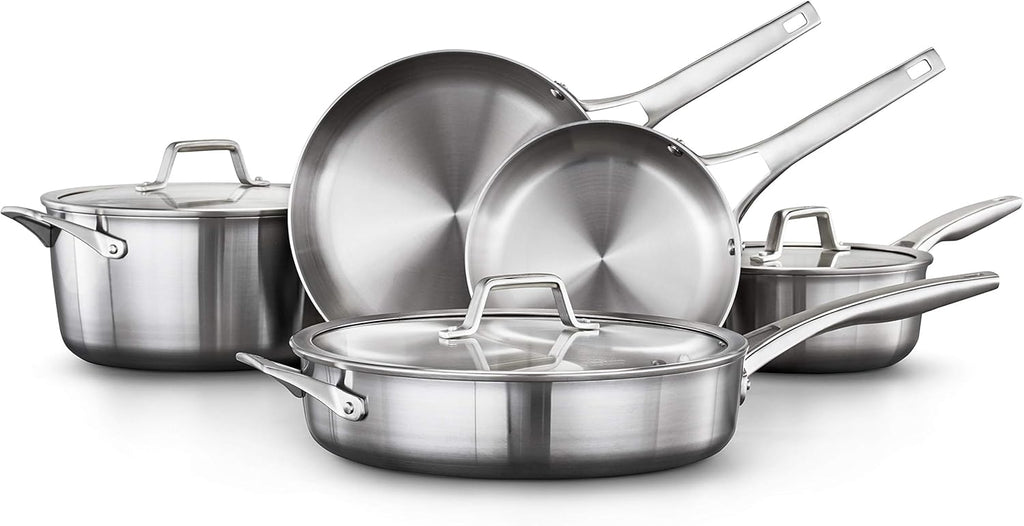 8-Piece Stainless Steel Cookware Set I956