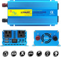 500W Pure Sine Wave Power Inverter DC 12V to 110V/120V AC Dual USB Charging Ports 2 AC Outlets Cigarette Lighter Plug Pack of 2 Z1000
