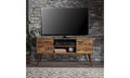 Pine /Wenge Fiberboard Entertainment Center A7940