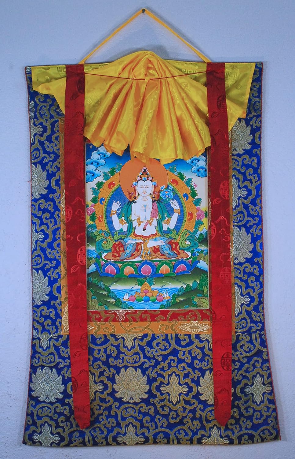 Hand Painted Thanka Thangka S668607