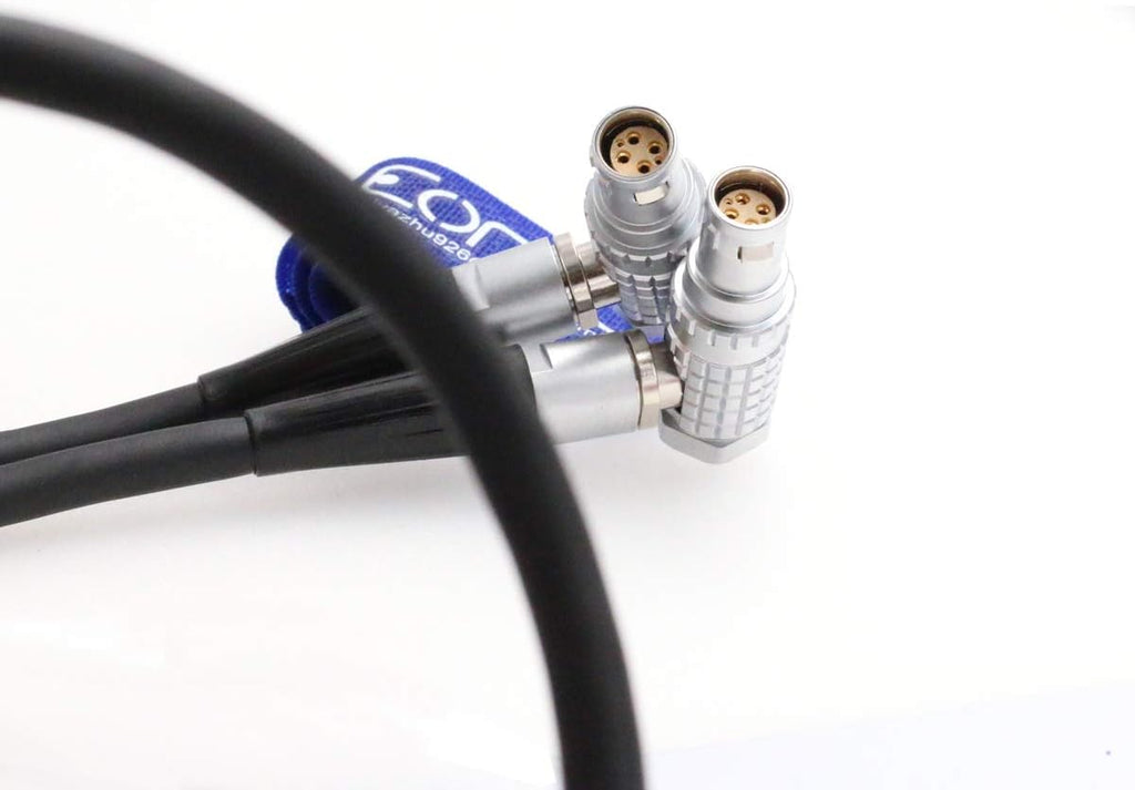 Right Angle 6pin Female Power Cable for Camera F18198