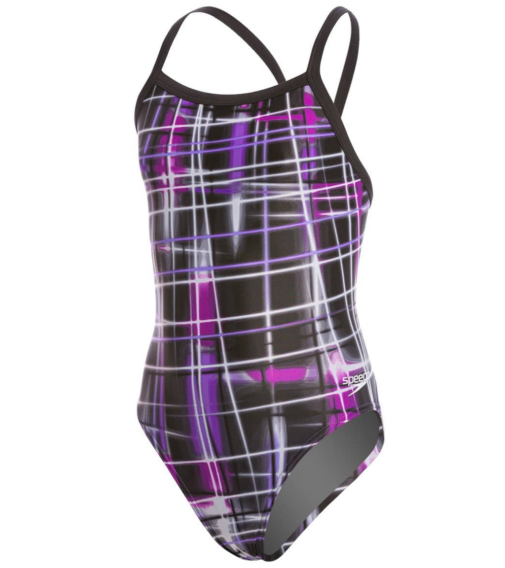 Purple 22 Back Swimsuit L3916