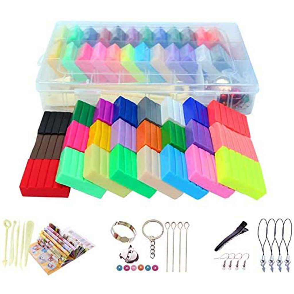 24 Color Baking Molding Toys With Accessories S391