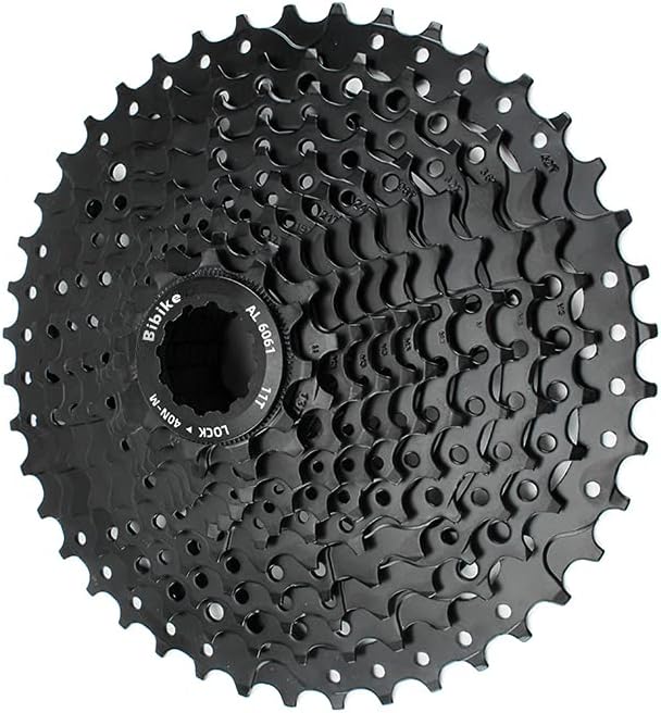 8/9/10/11/12 Speed Bike Cassette 11-40T/11-42T/11-46T/11-50T All Black Pack of 2 W832787