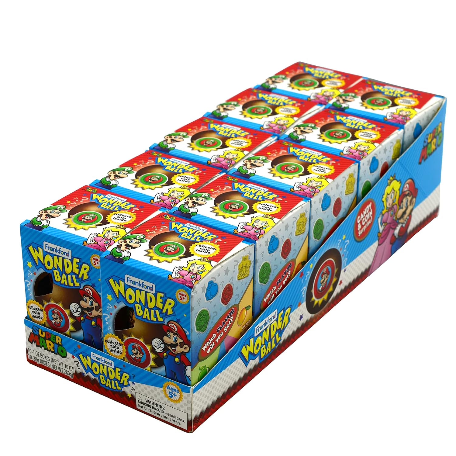 10 Pack Milk Chocolate with Surprise Collectible Coin S92154