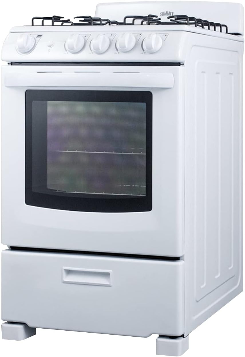 24" Freestanding Gas Range with 2.9 cu. ft. Oven Capacity in White X352877