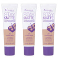 Pack of 3 Stay Matte Liquid Mousse Foundation - Classic Beige C321