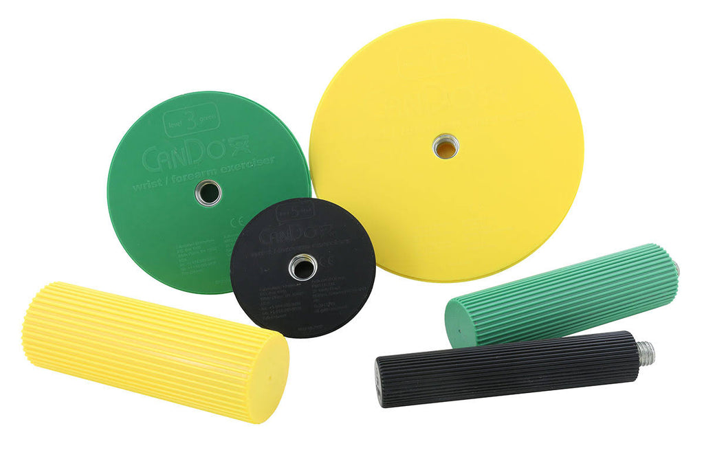 Wrist Forearm Exerciser Set 3 Semi-Spheres 3 Handles S41502