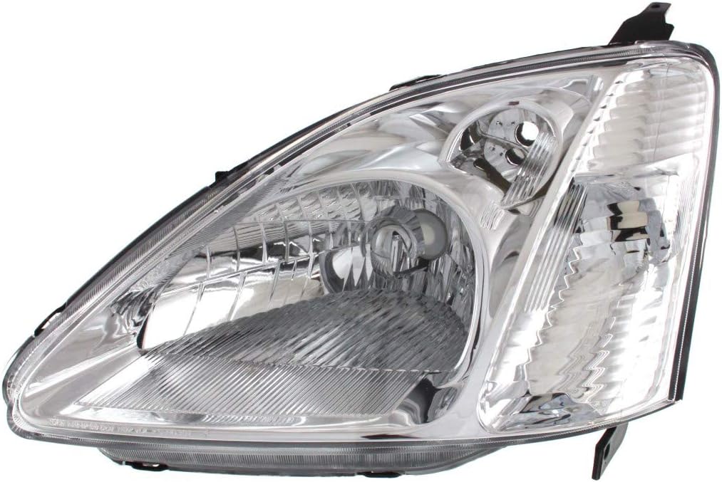 2001-2003 Honda Civic Headlight Passenger Side Assembly Unit Pack of 2 R88755
