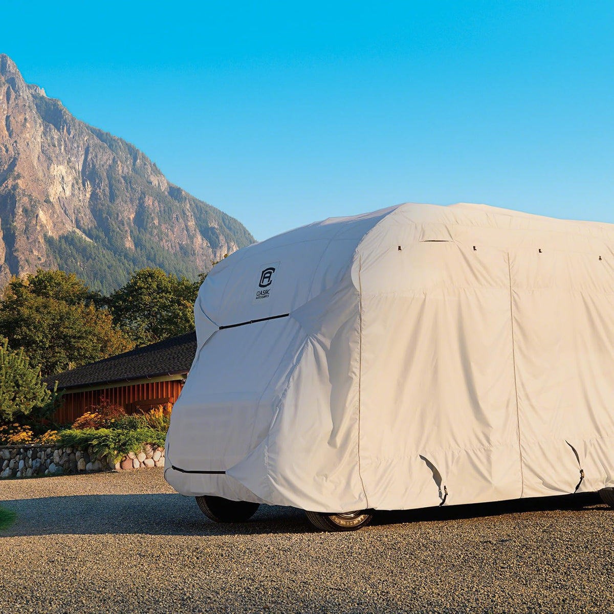 Folding Camping Trailer Cover, Fits 16' - 18'L Trailers U5485