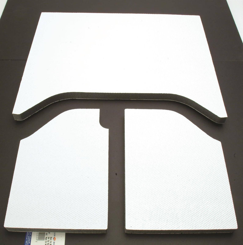 White Sound Deadening Headliner for Jeep Wrangler N58184
