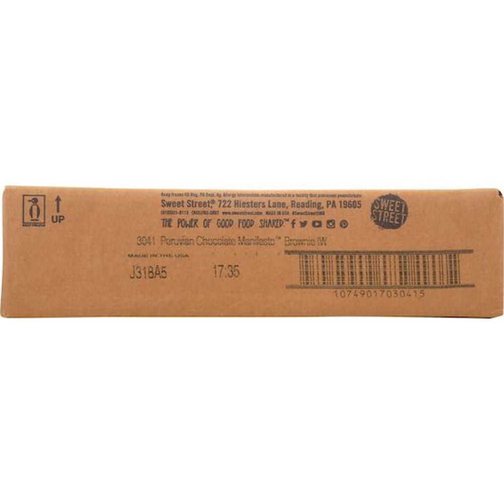 Individually Wrapped Peruvian Chocolate Brownie 2.8 oz (48 Count) L6141